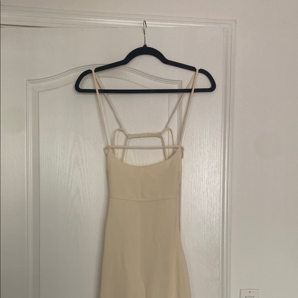 ASOS Strappy Open Back Midi Dress